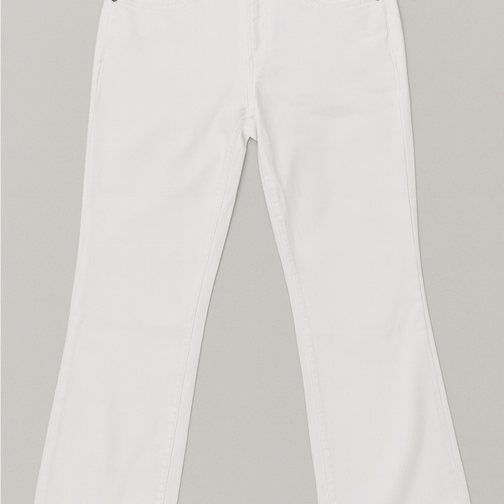 NYDJ Women's Flare White Jeans